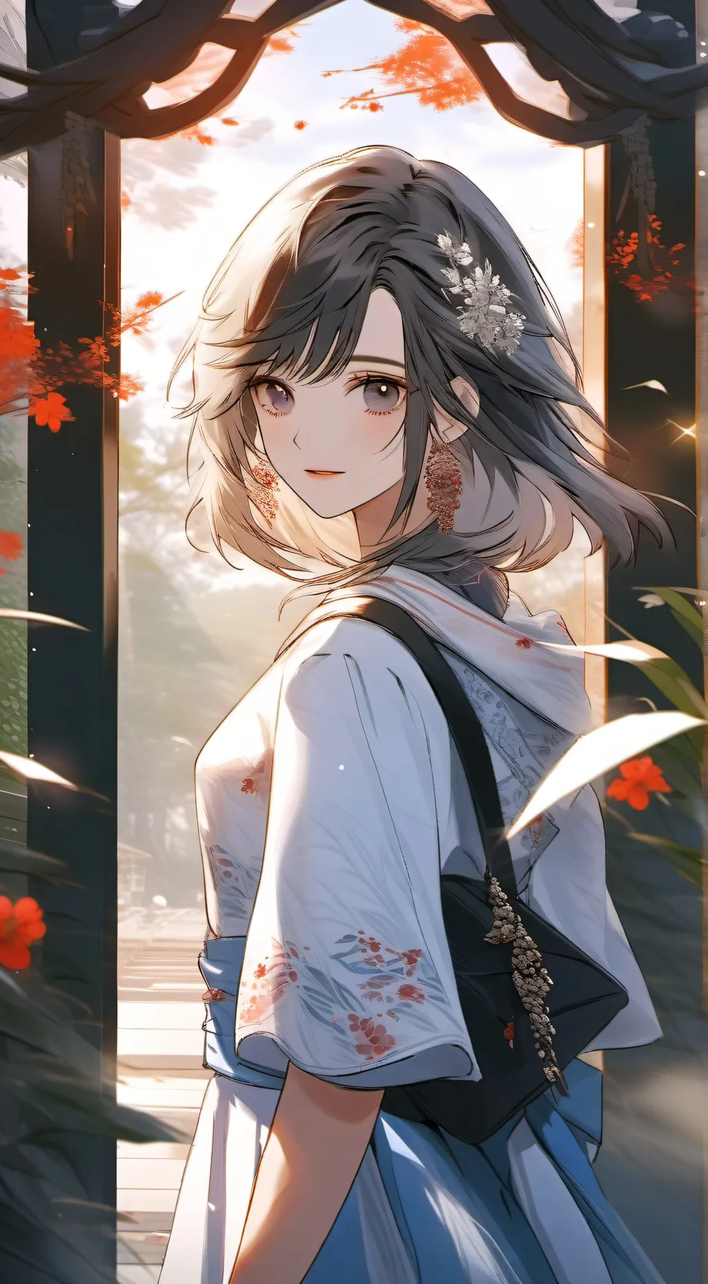 ai character: kiss zombie❤ background