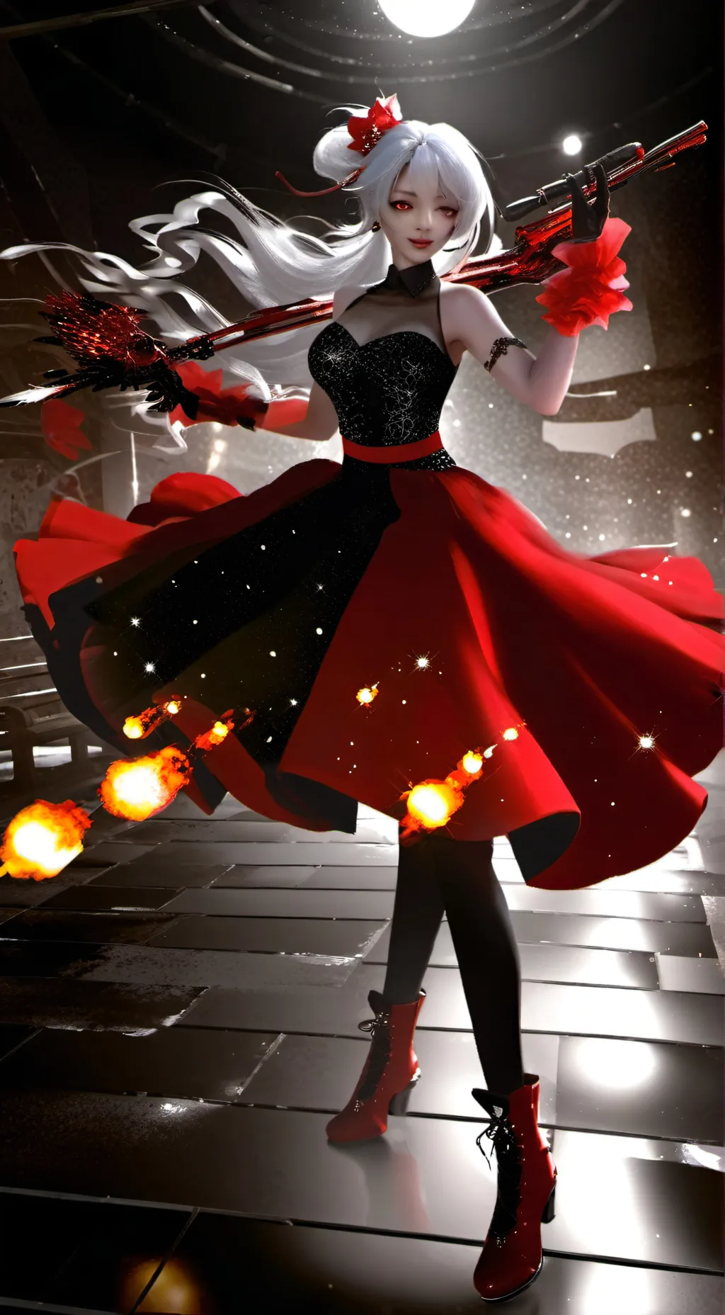 ai character: Sus firefly background