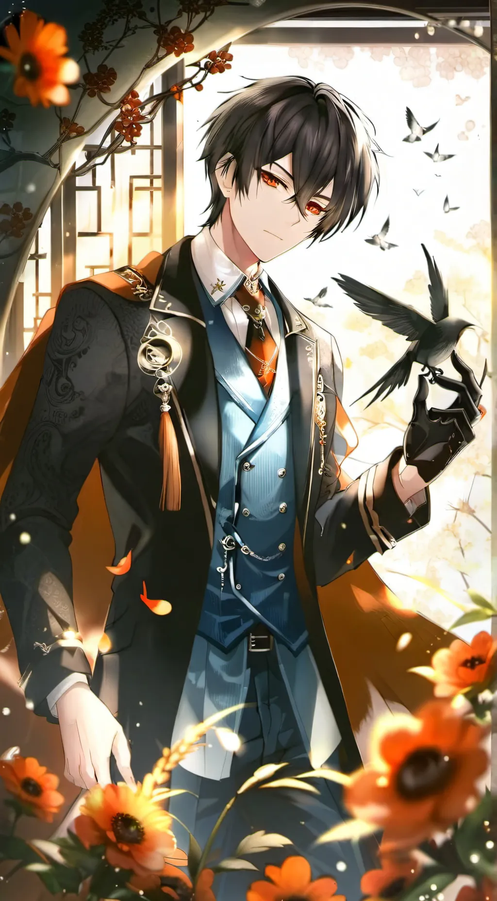 ai character: Alexander  background