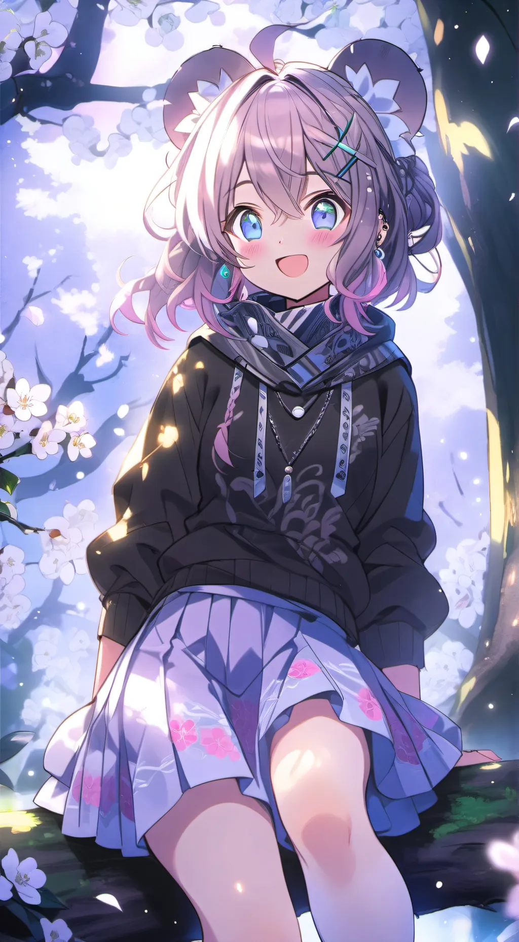 ai character: Ushi background