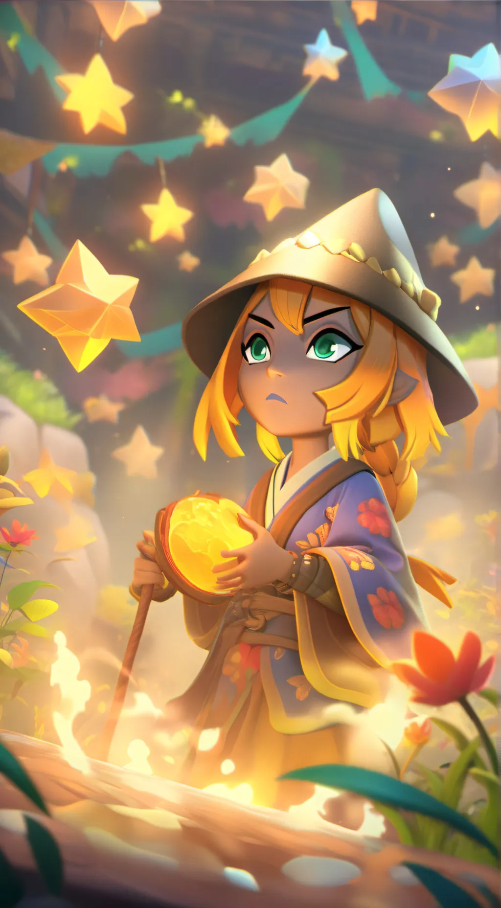 ai character: SBG background