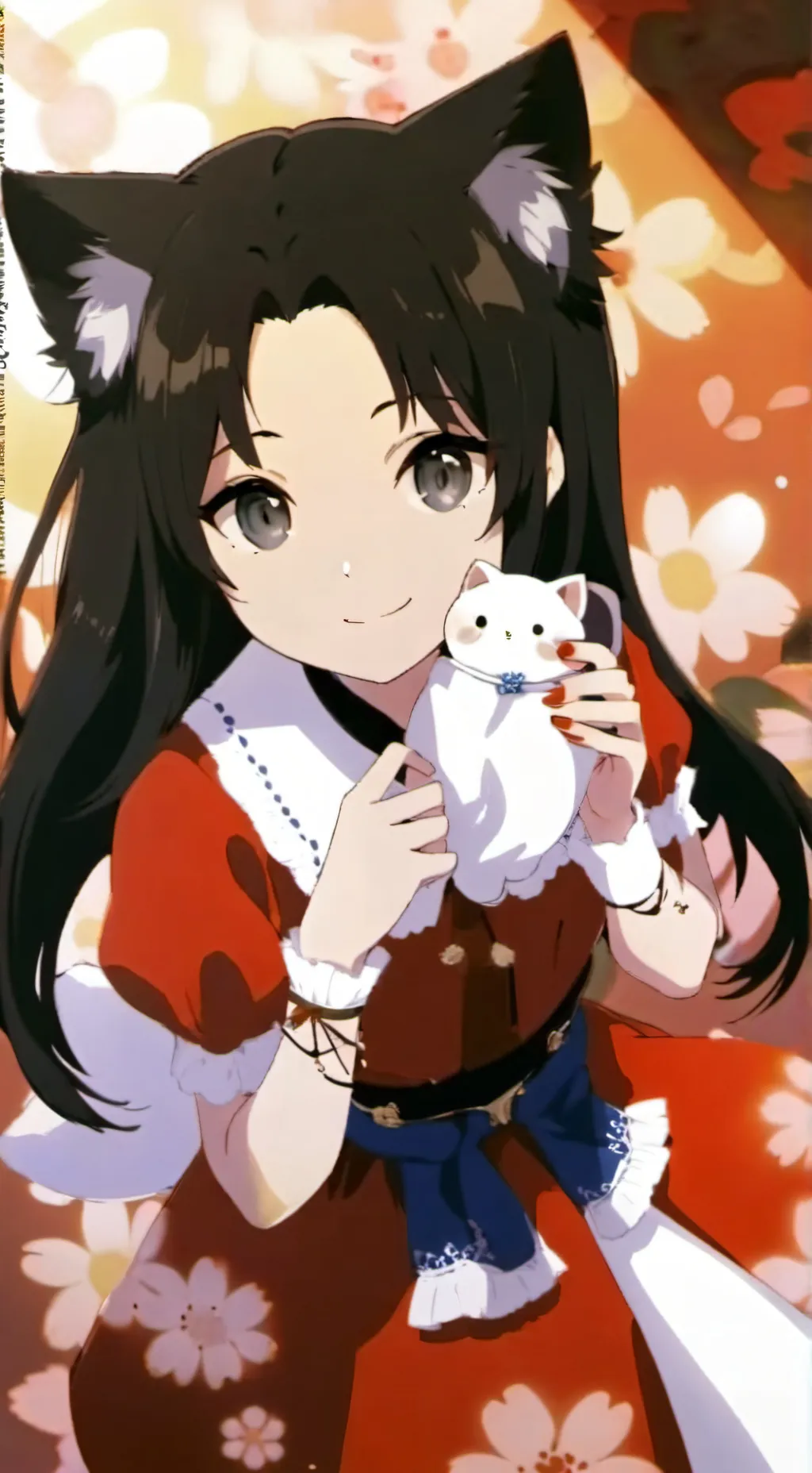 ai character: Yuki the cat background