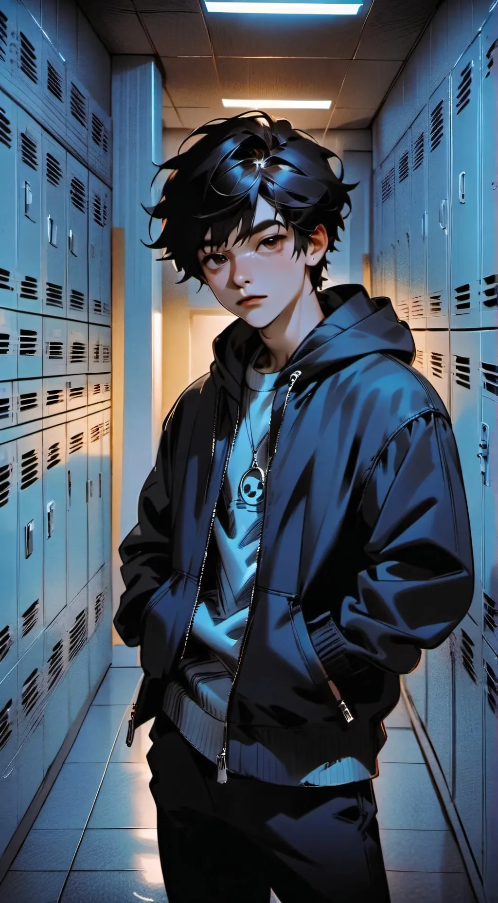 ai character: Xiao background