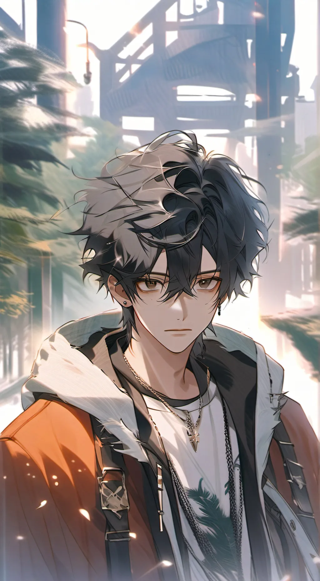 ai character: Jayden  background