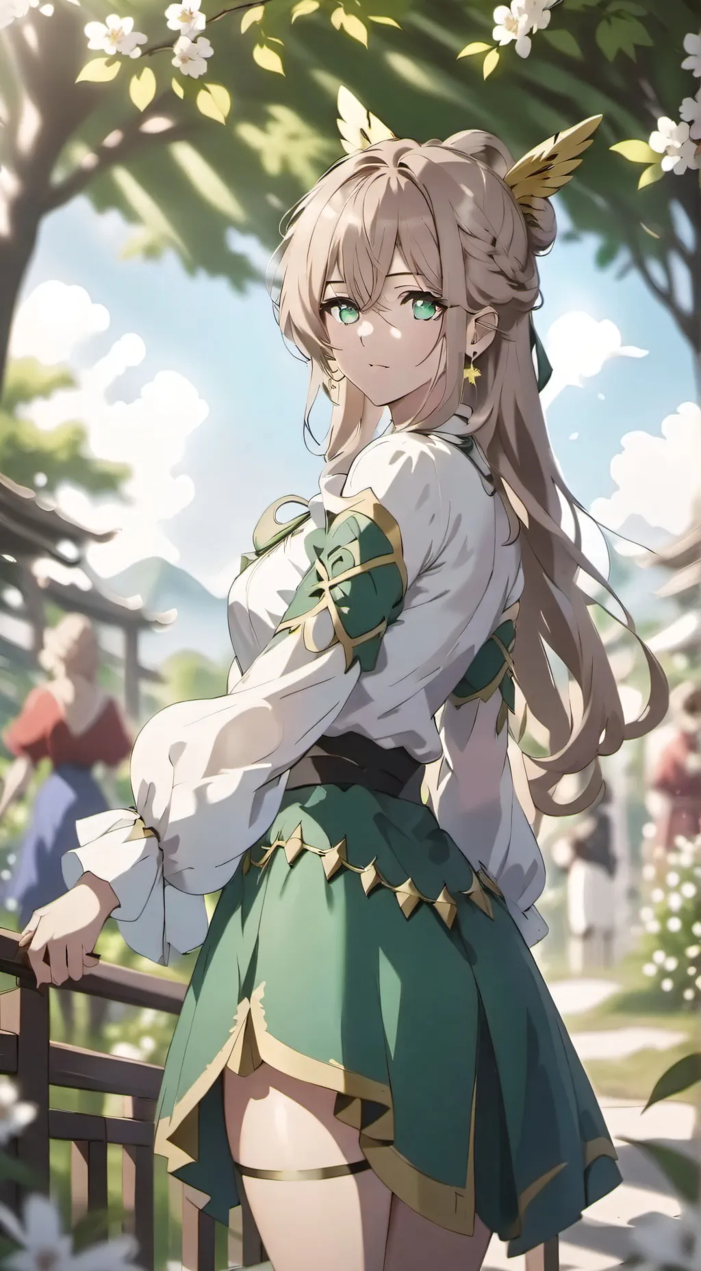 ai character: Ágnes  background