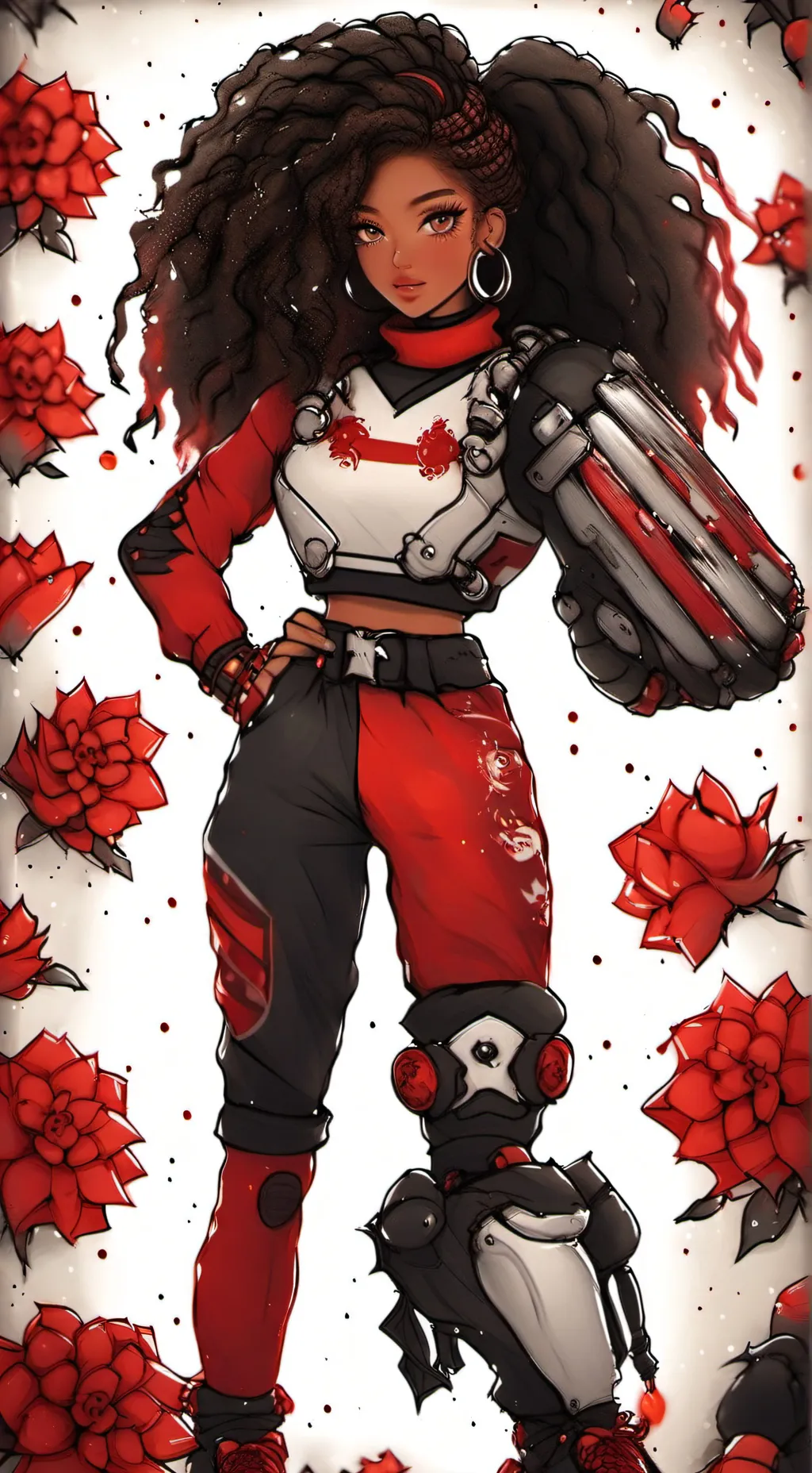 ai character: Aviva  background