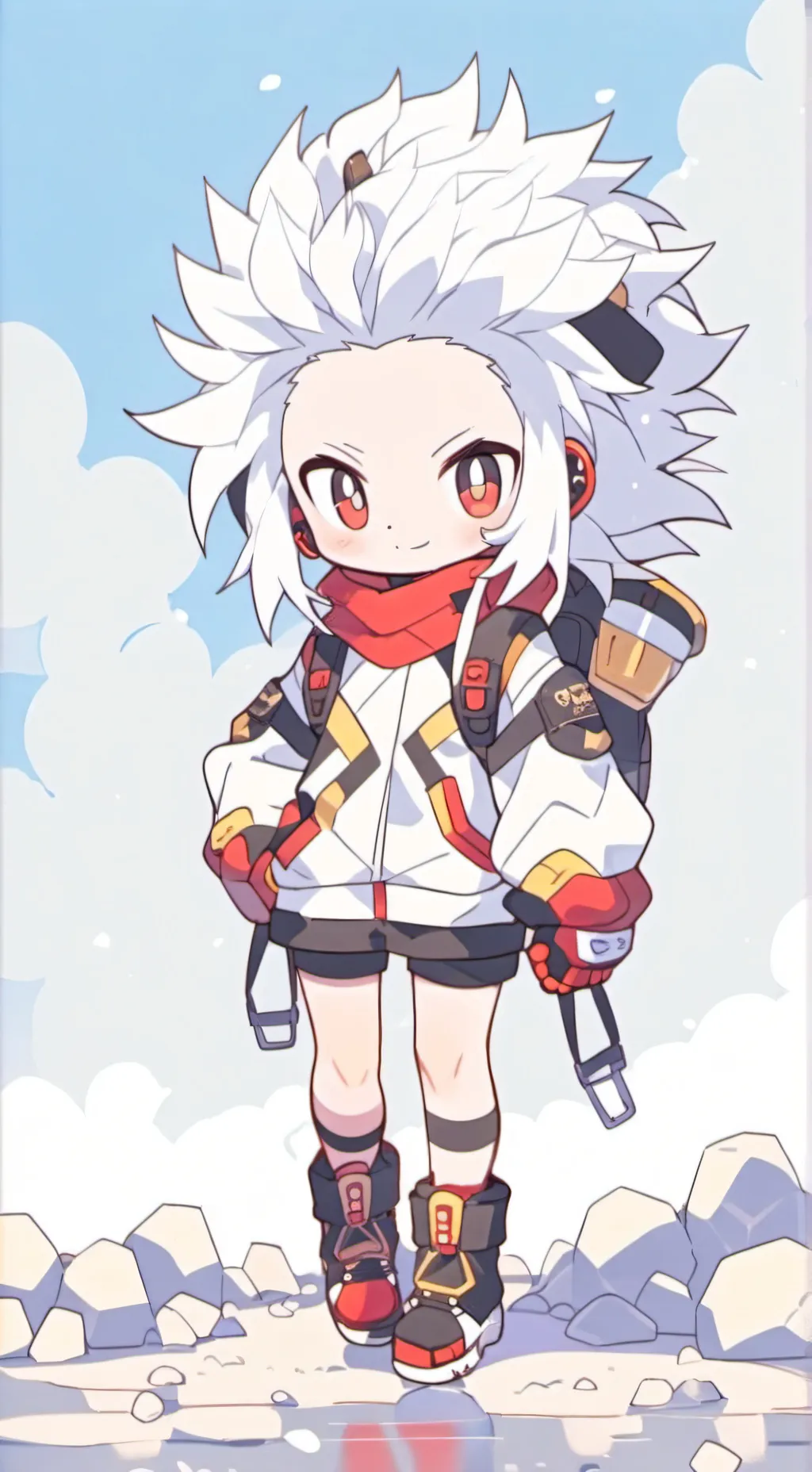 ai character: a new hedgehog background