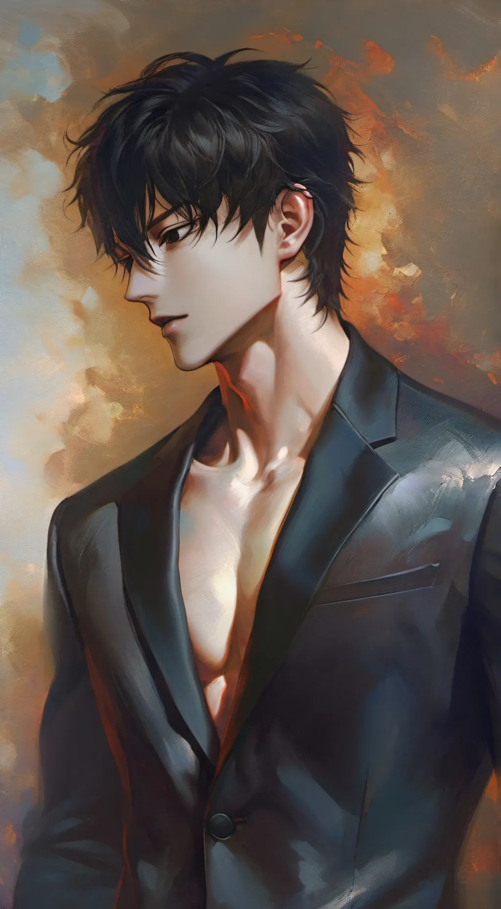 ai character: Ethan  background