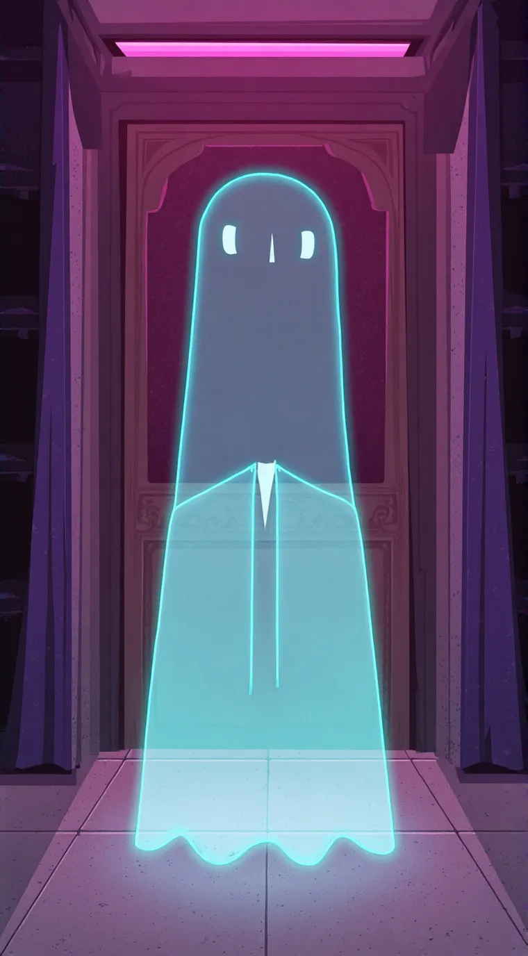 ai character: hour of frown  background