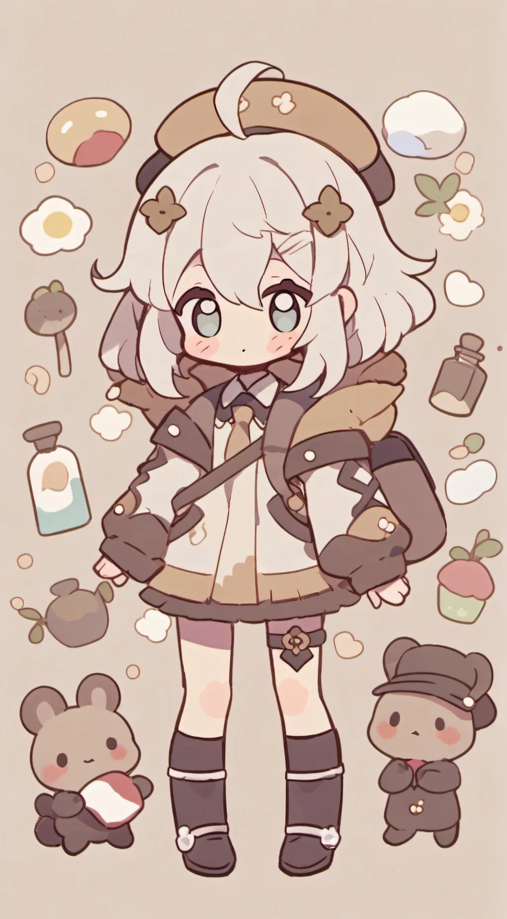 ai character: classe 1-A background