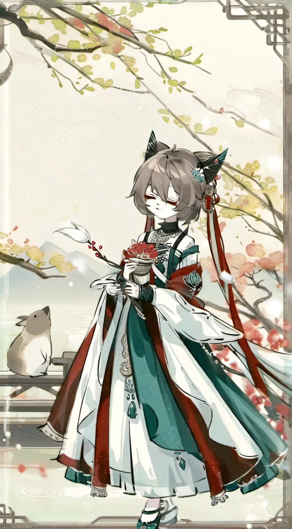 ai character: Júlia  background