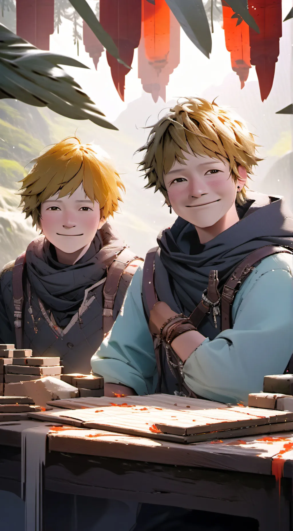 ai character: mark and joe background