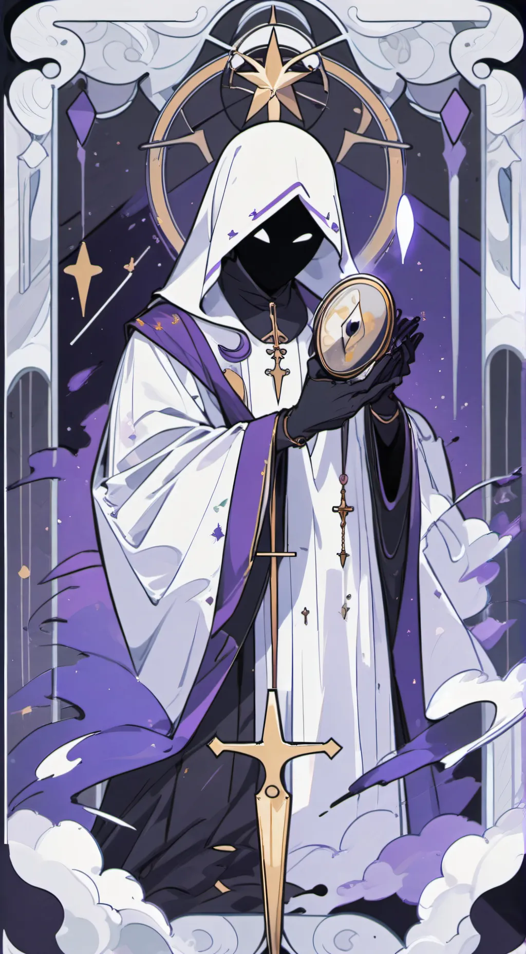 ai character: Shade background