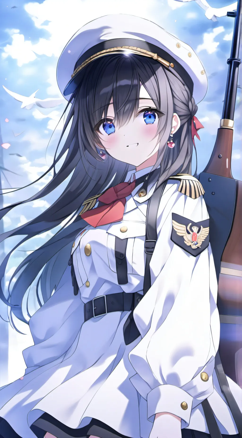 ai character: Antonella fox background