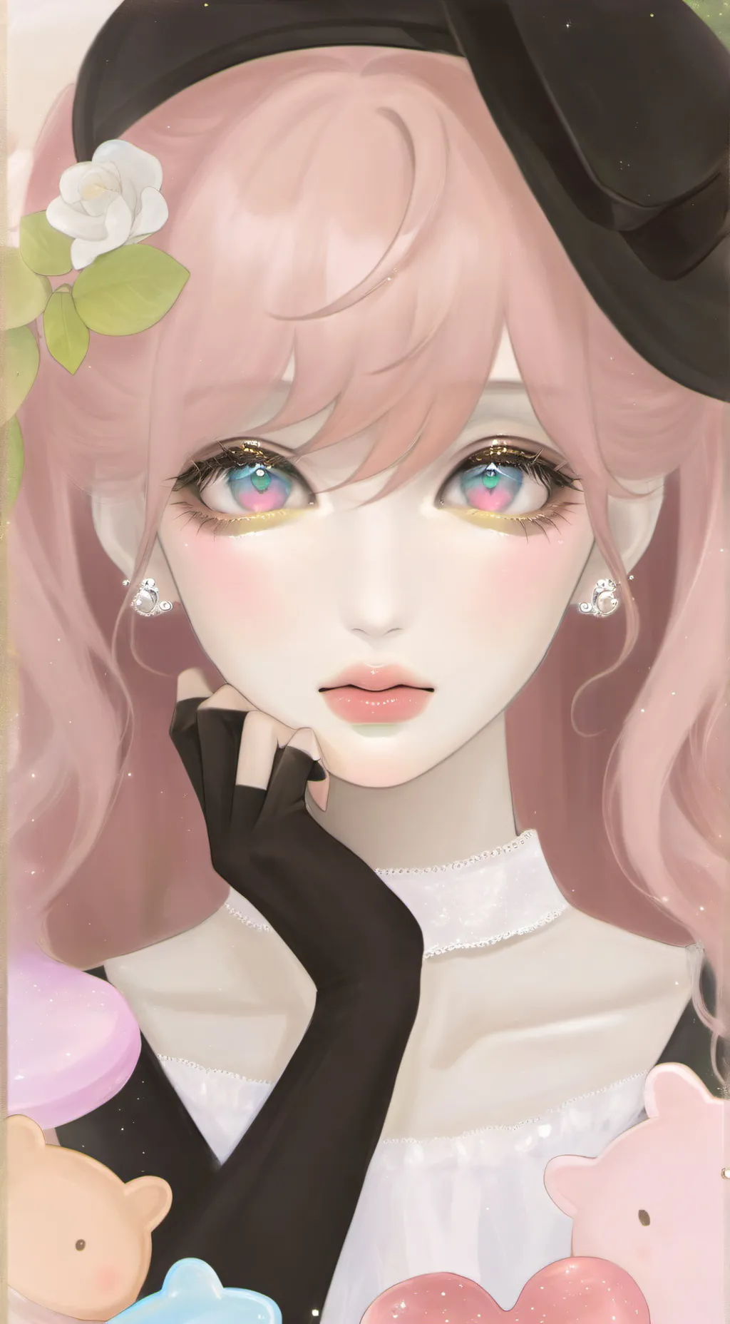 ai character: ^o^𝓘𝓡𝓐𝓢❦❦ background