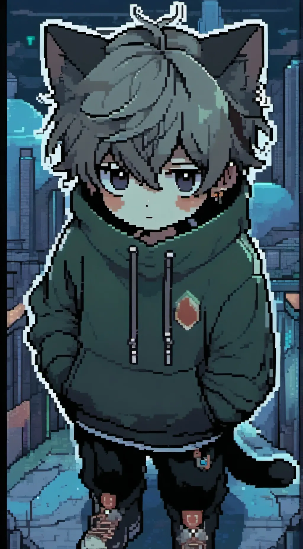 ai character: Foreward background