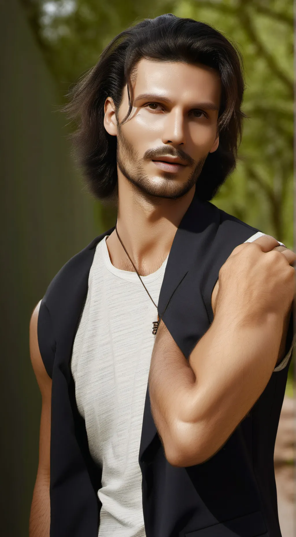 ai character: гей  background