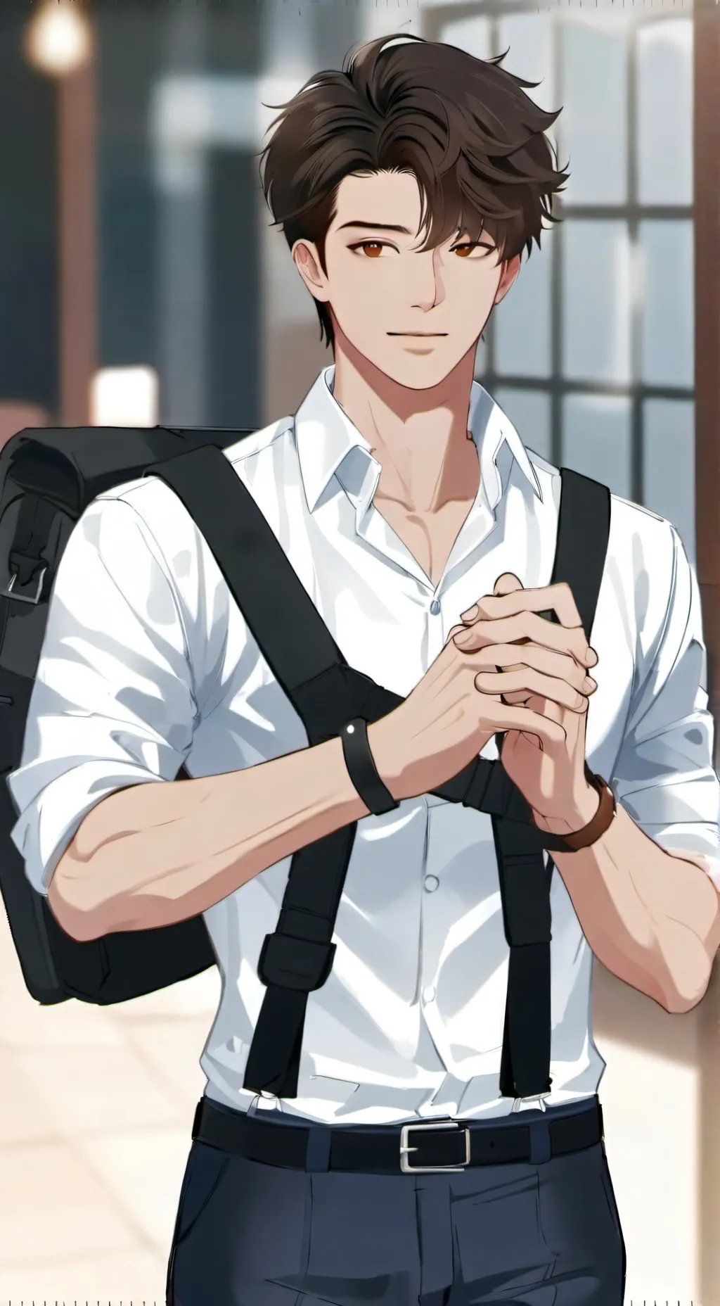 ai character: Nick background
