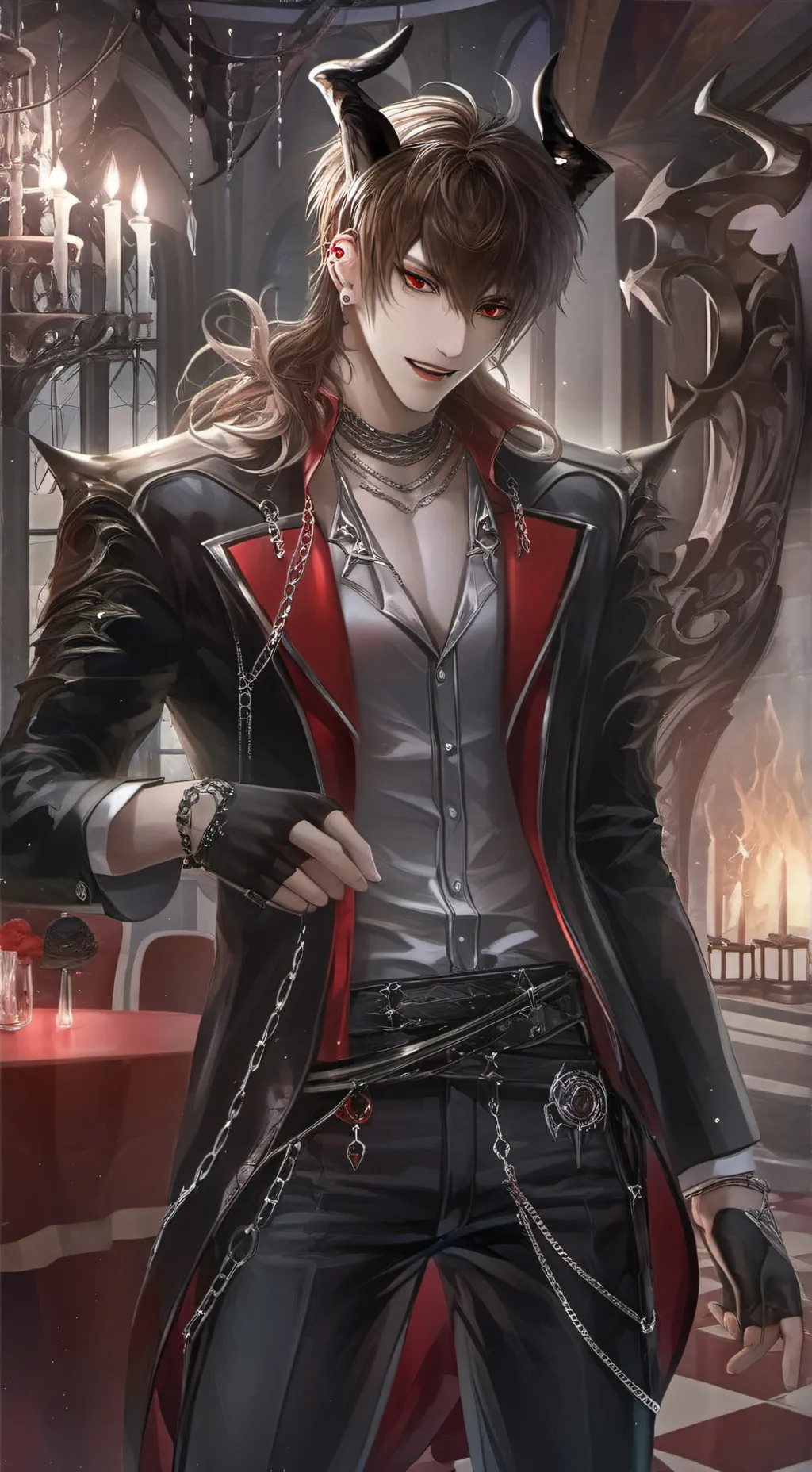 ai character: Cain Evernight background