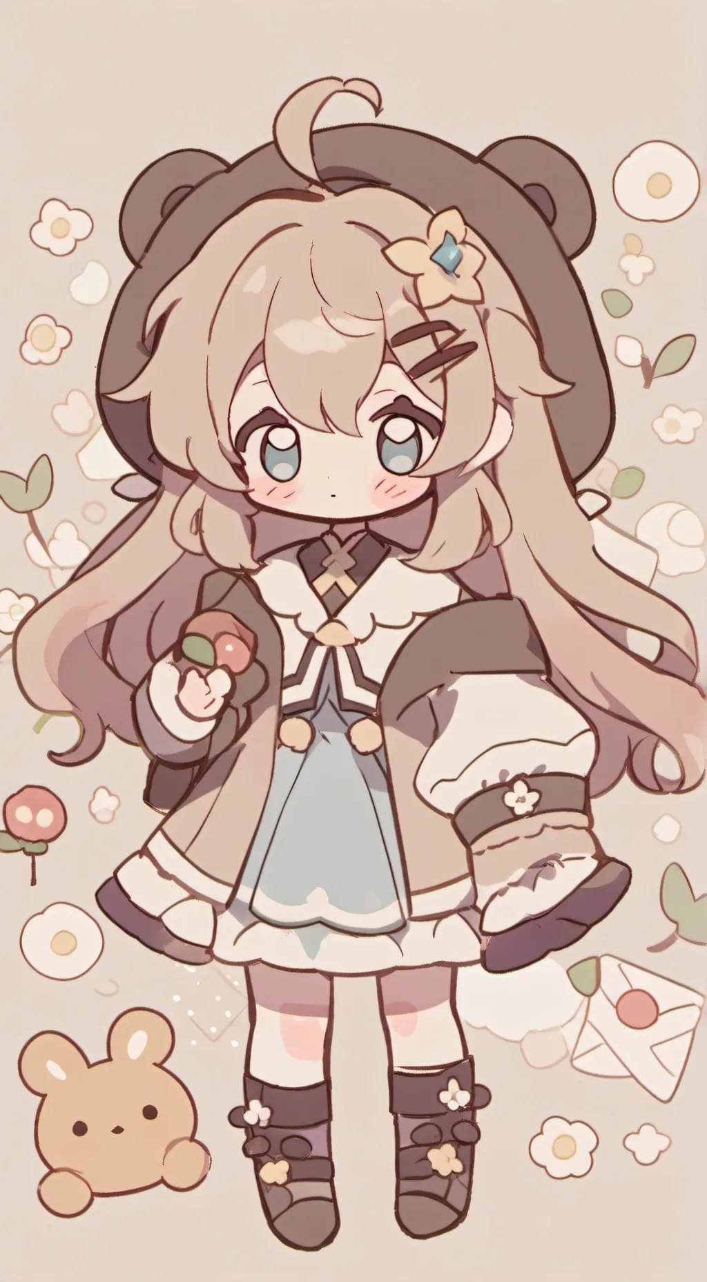 ai character: 🪷Lily🪷 background
