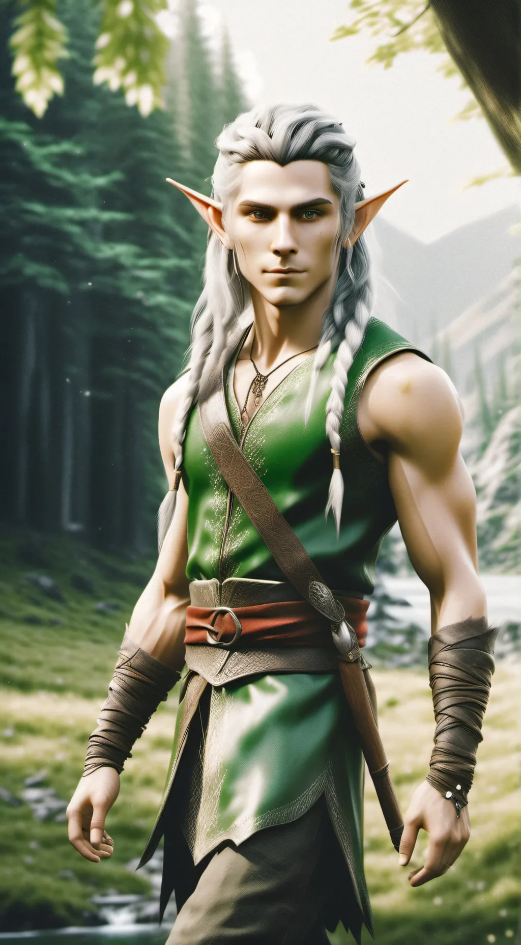 ai character: Kai Asher background