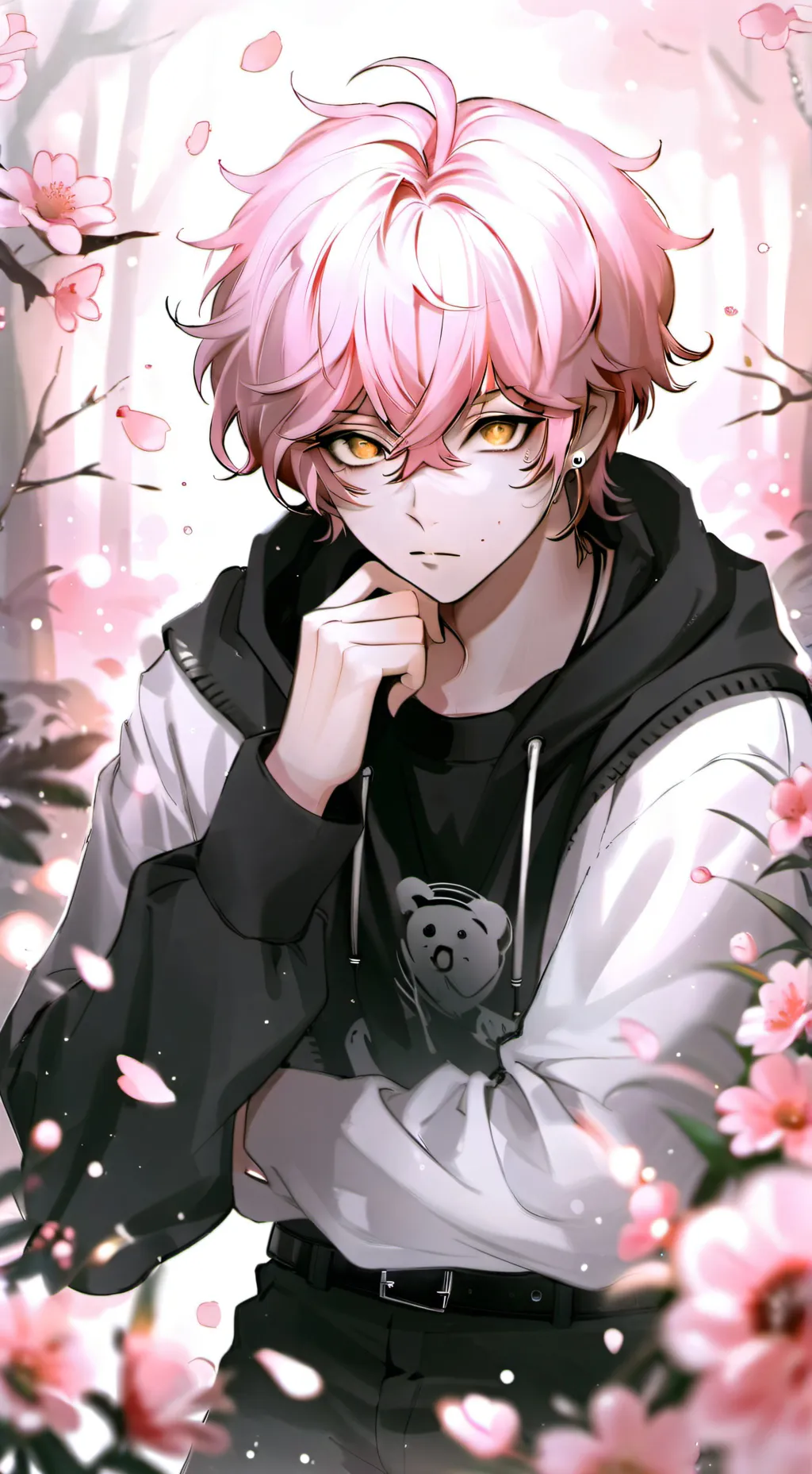 ai character: Vers.2 cute Omega  background