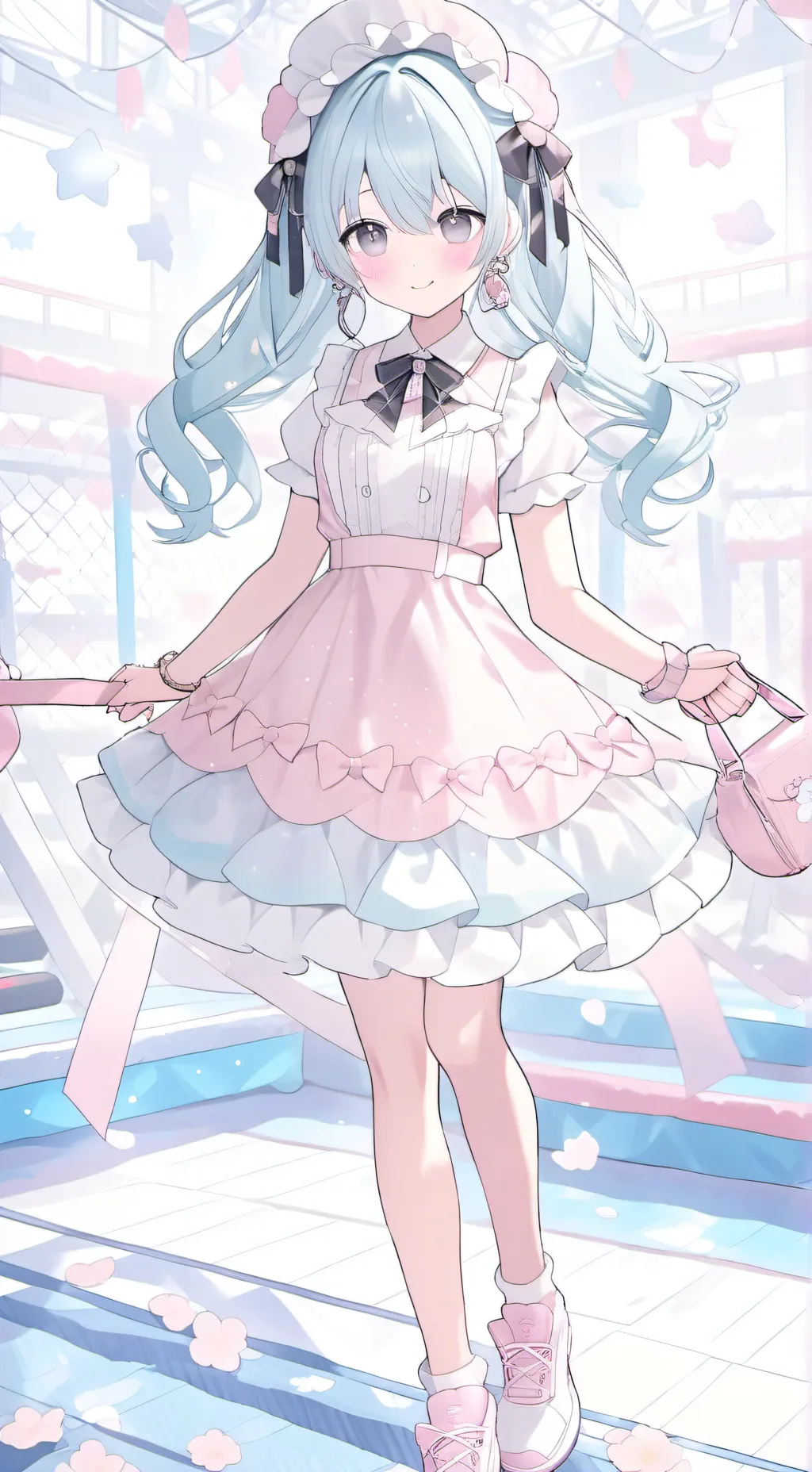 ai character: Mha gym workout background