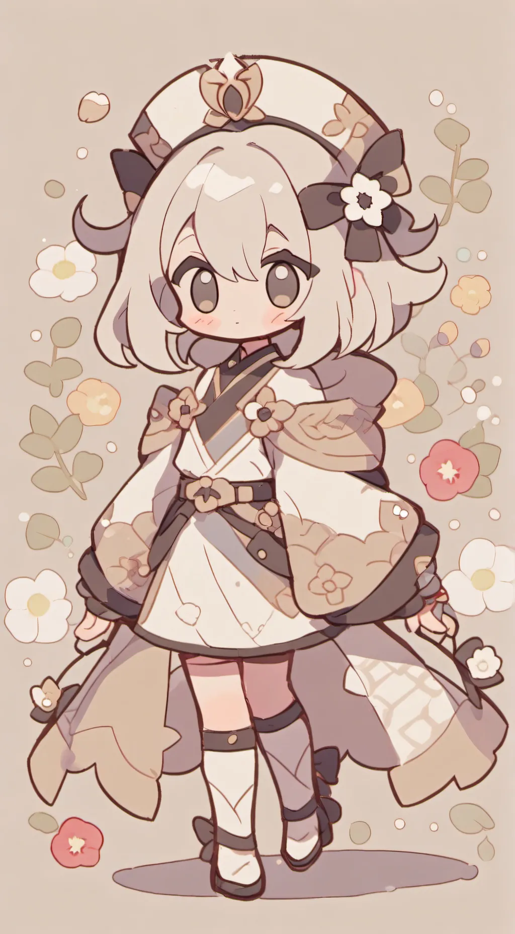 ai character: c'est 4 oc... background