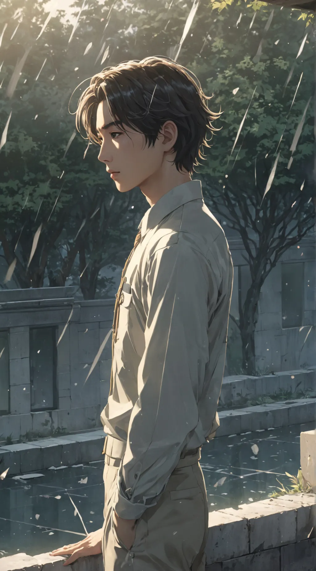 ai character: Valentín  background