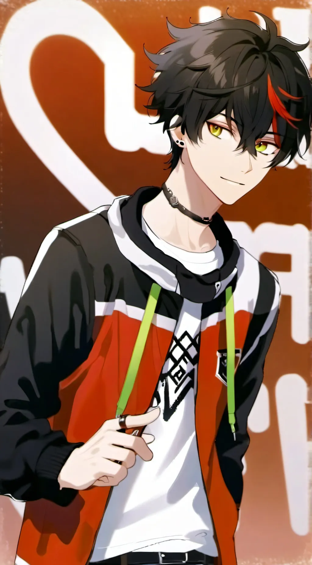 ai character: Mark background