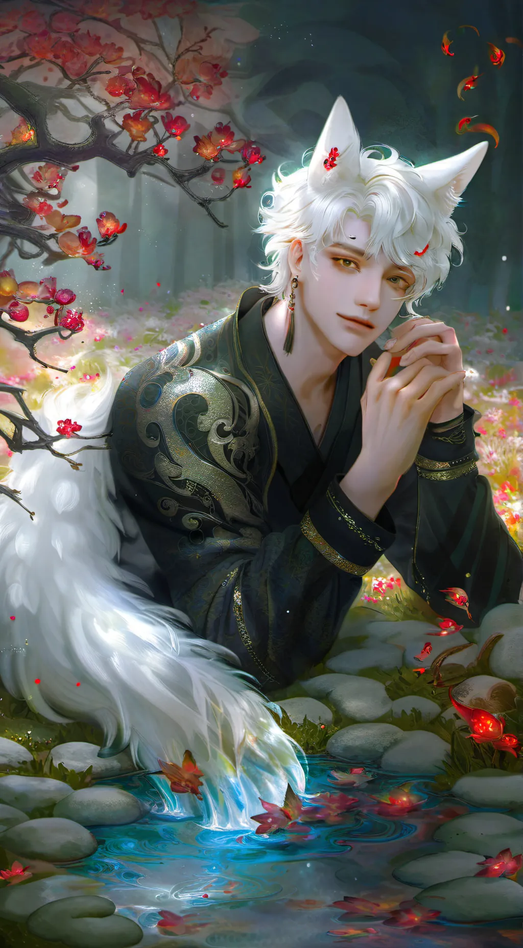 ai character: Ethan  background