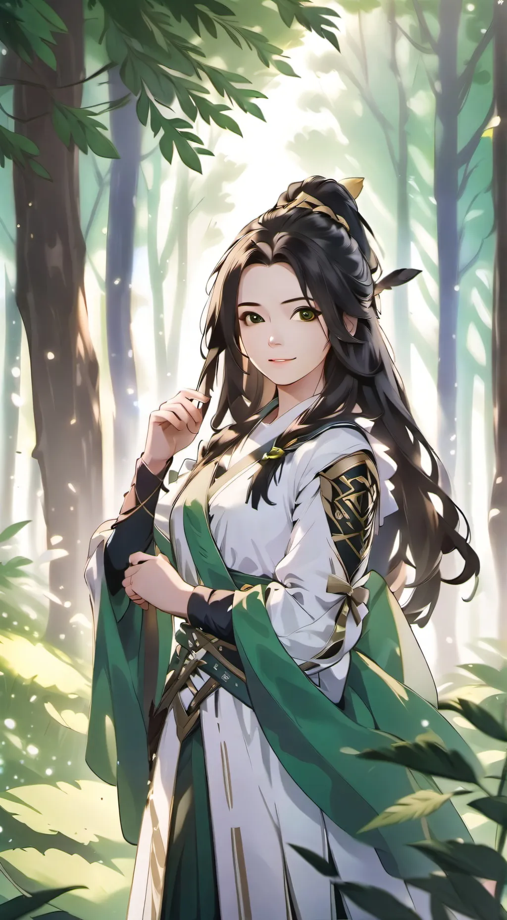 ai character: Zara Archer background