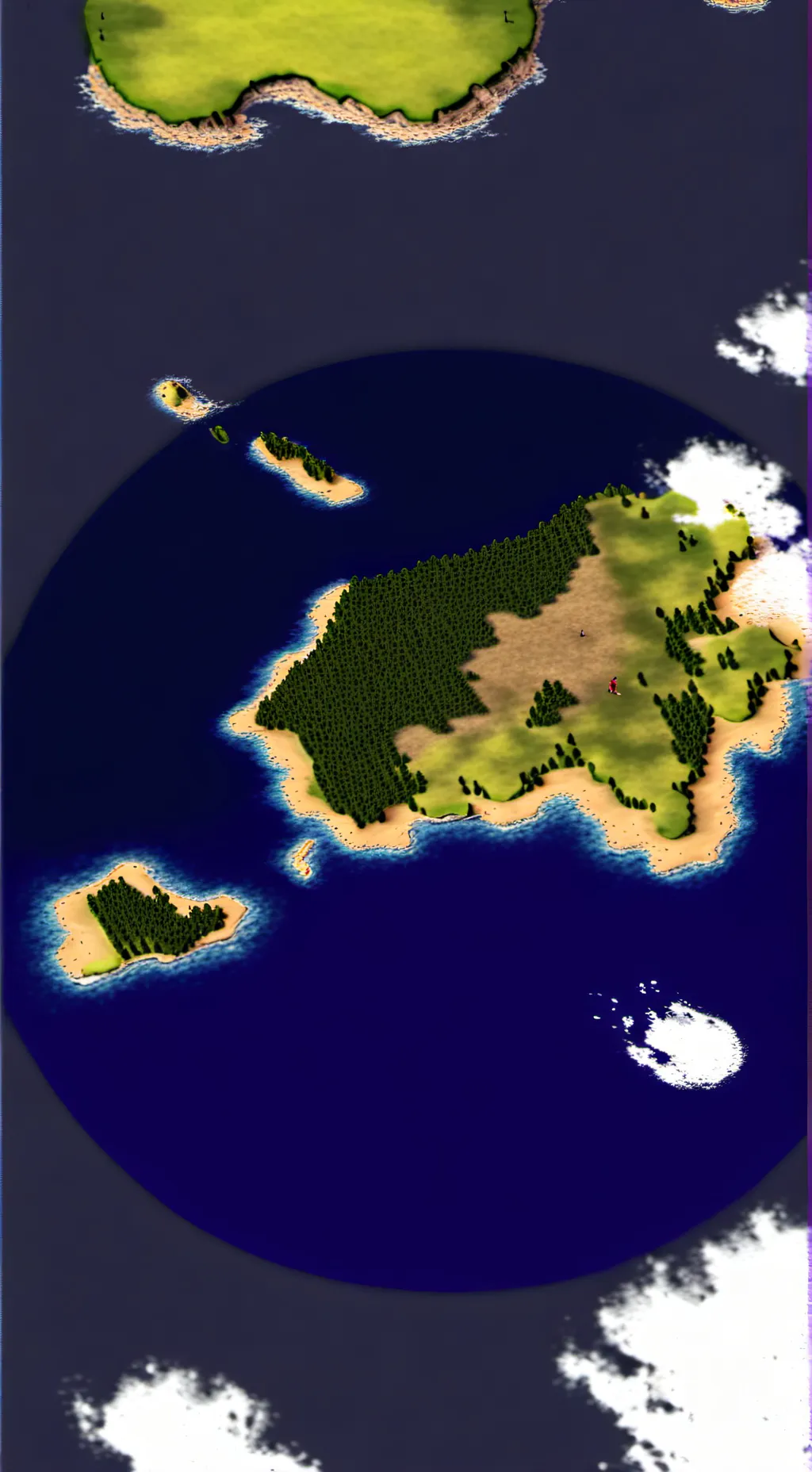 ai character: Puna mobile game background