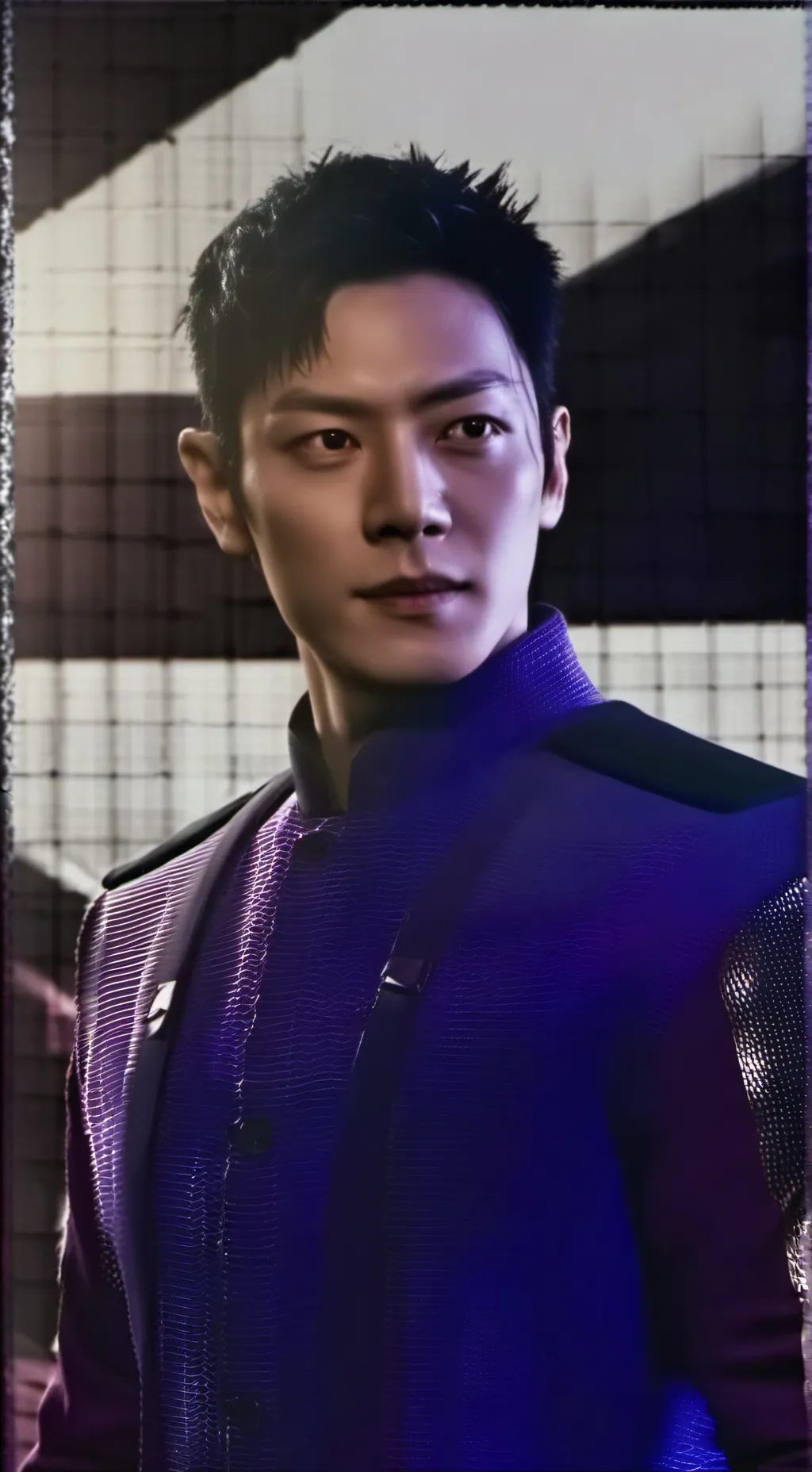 ai character: Thanos  background