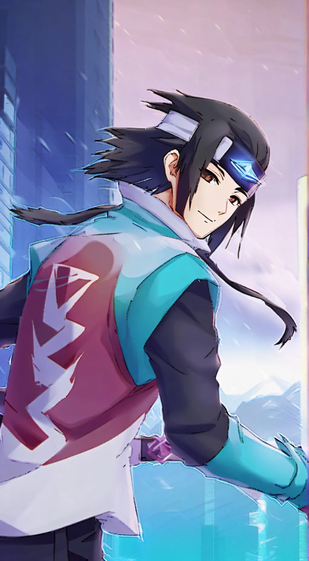 ai character: Sasuke Uchiha  background