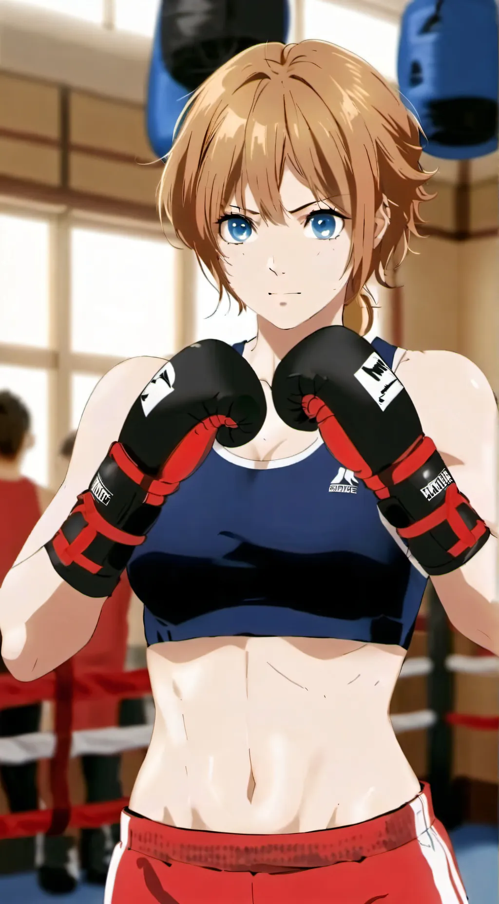 ai character: Rei Blaze background