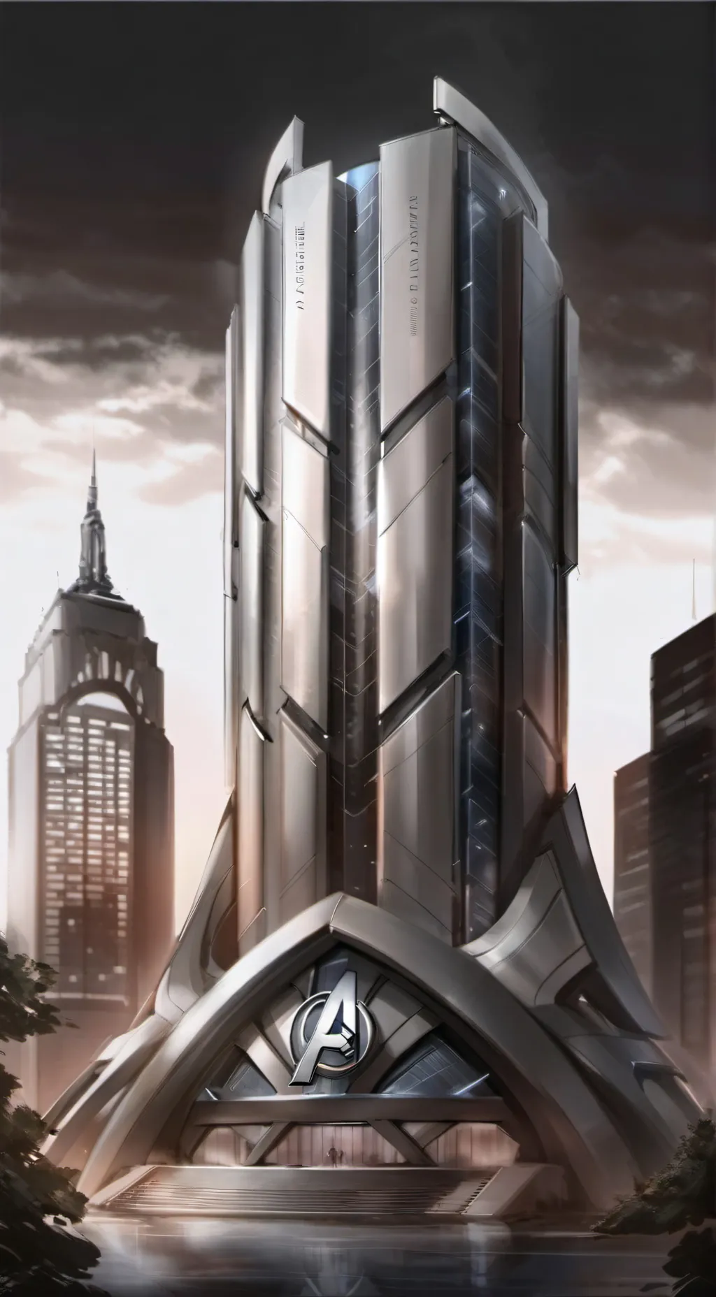 ai character: Avengers talkie 19 background