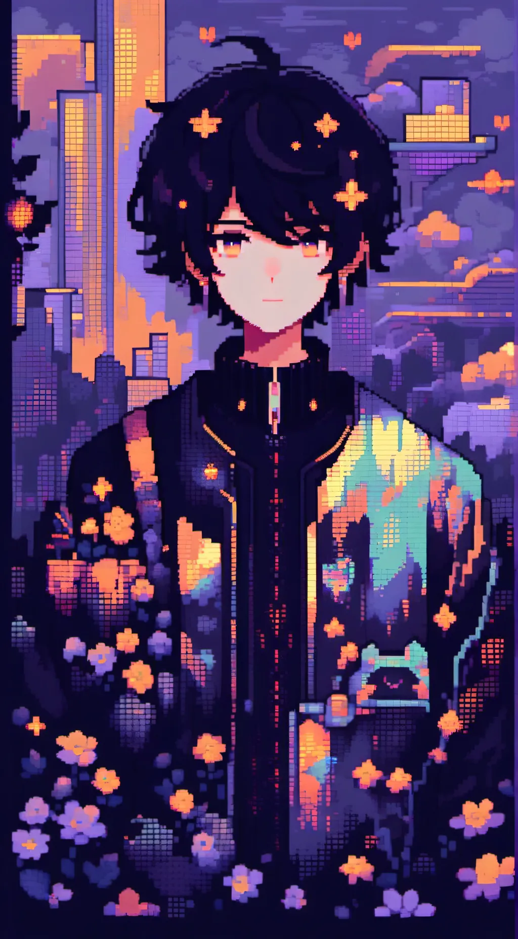 ai character: Oliver  background