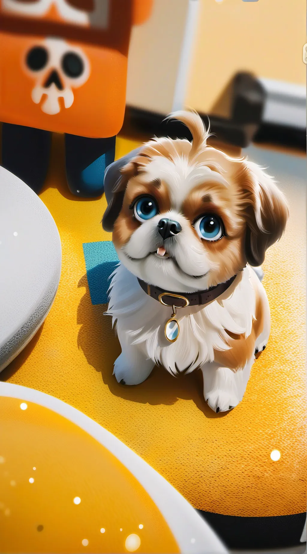 ai character: el perro  background