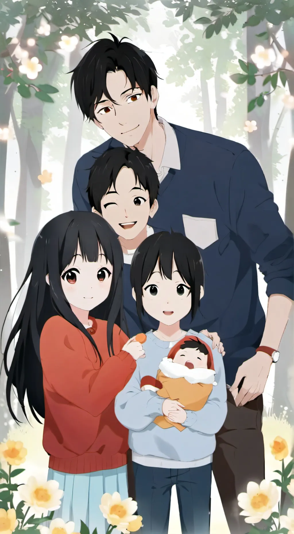 ai character: family background