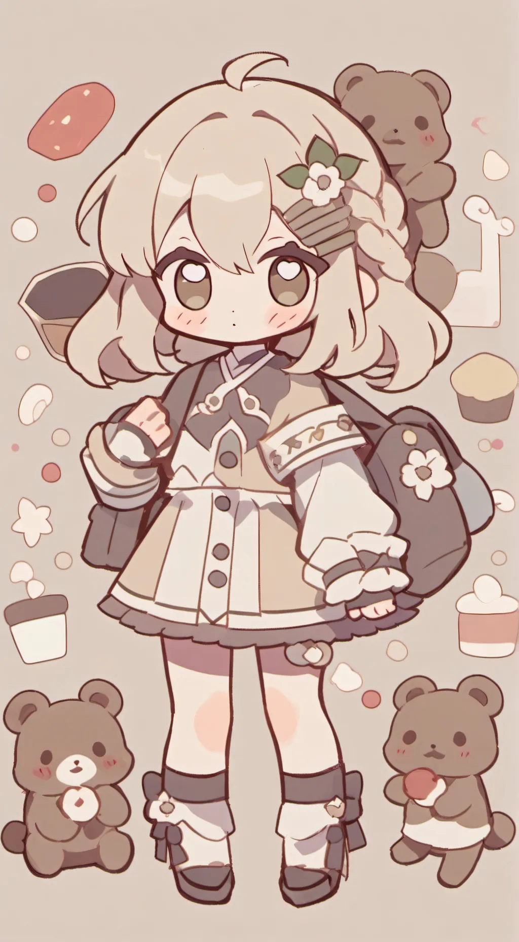 ai character: spoiled sister background