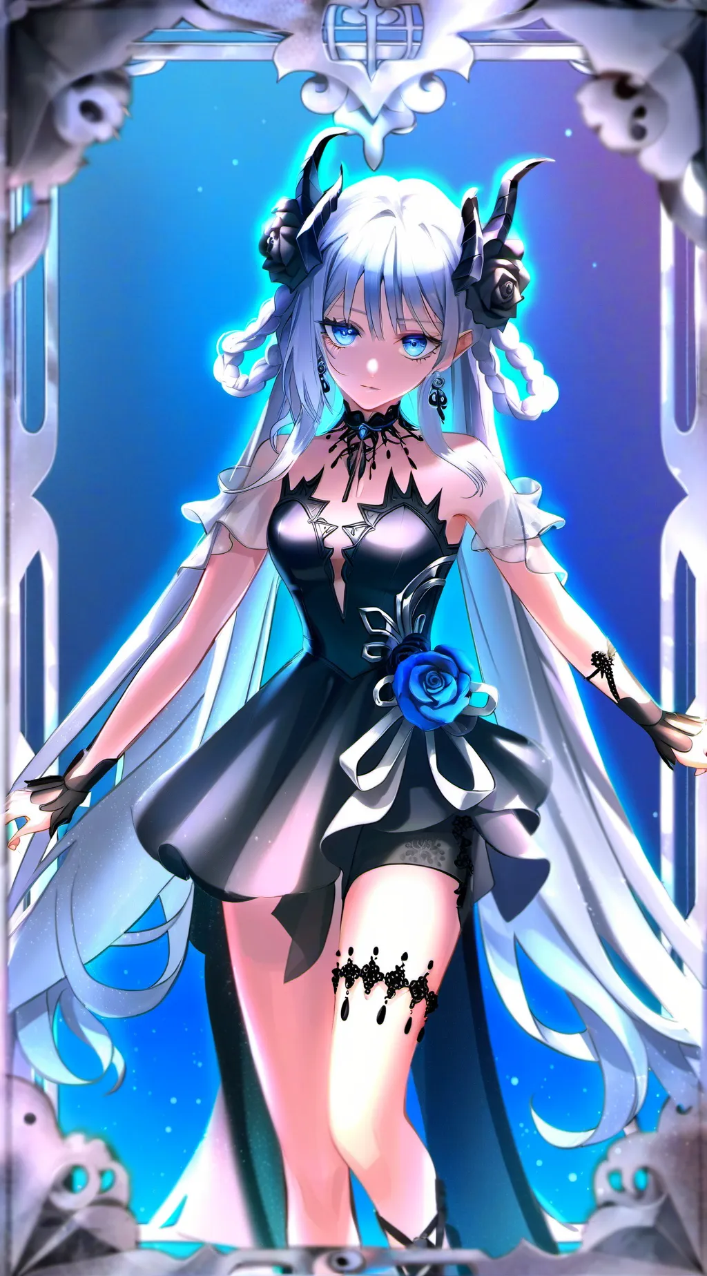 ai character: Zoey  background