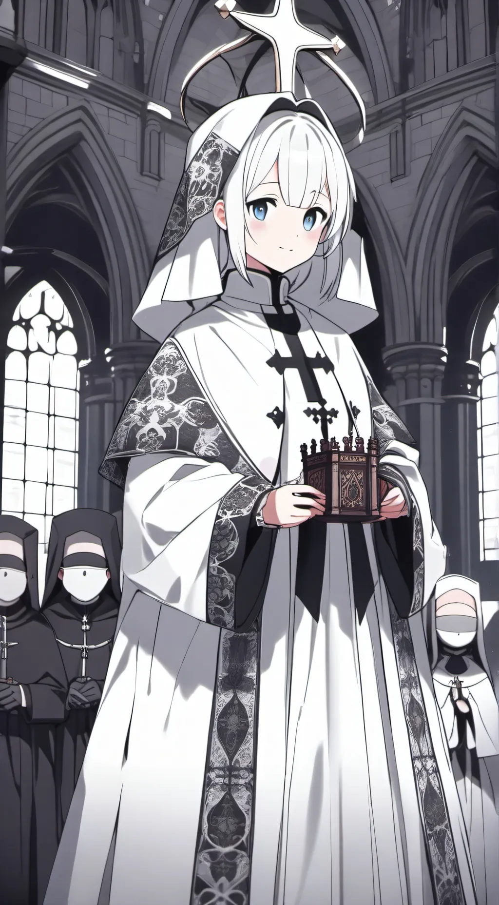 ai character: Bishop background