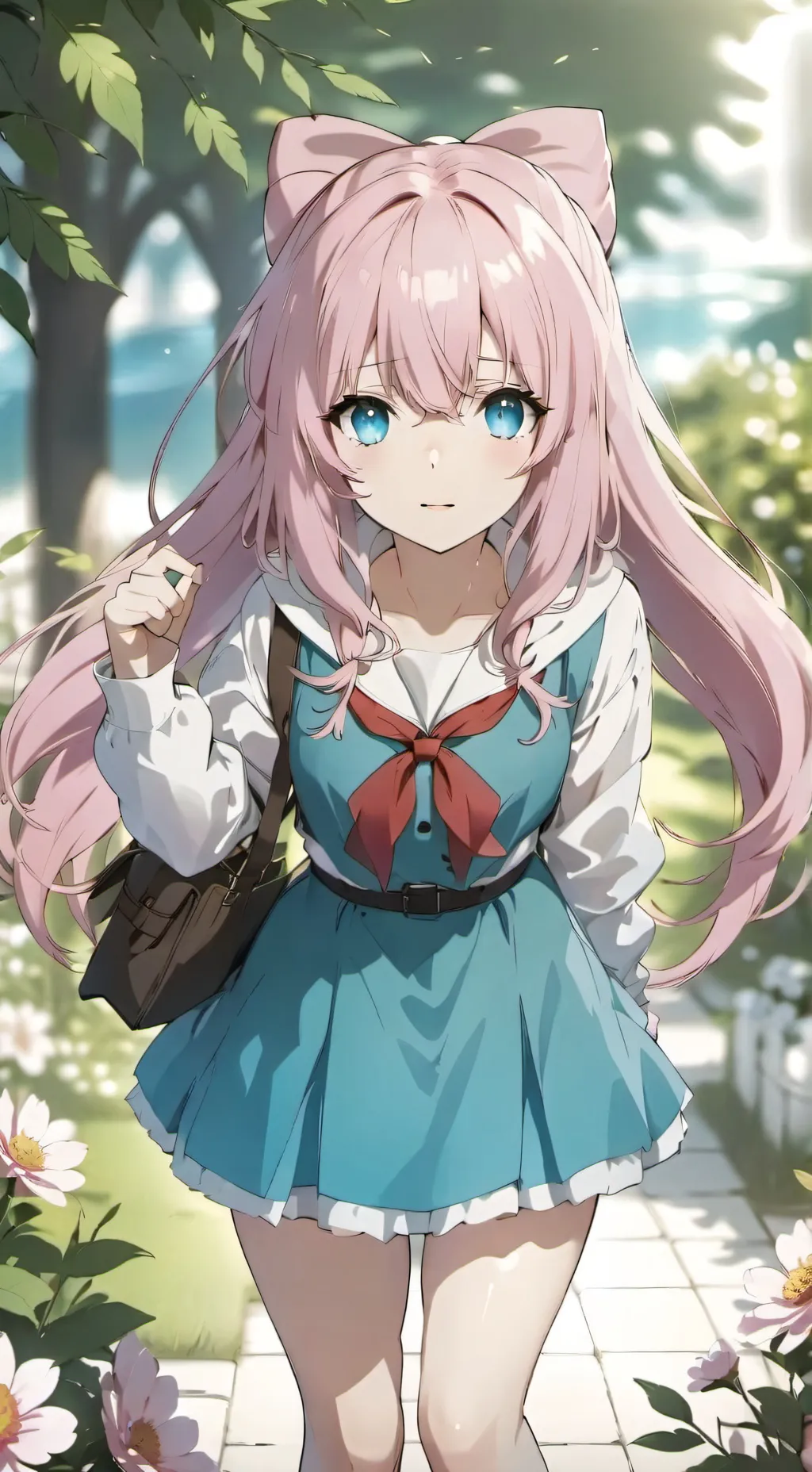 ai character: yuno gasai background