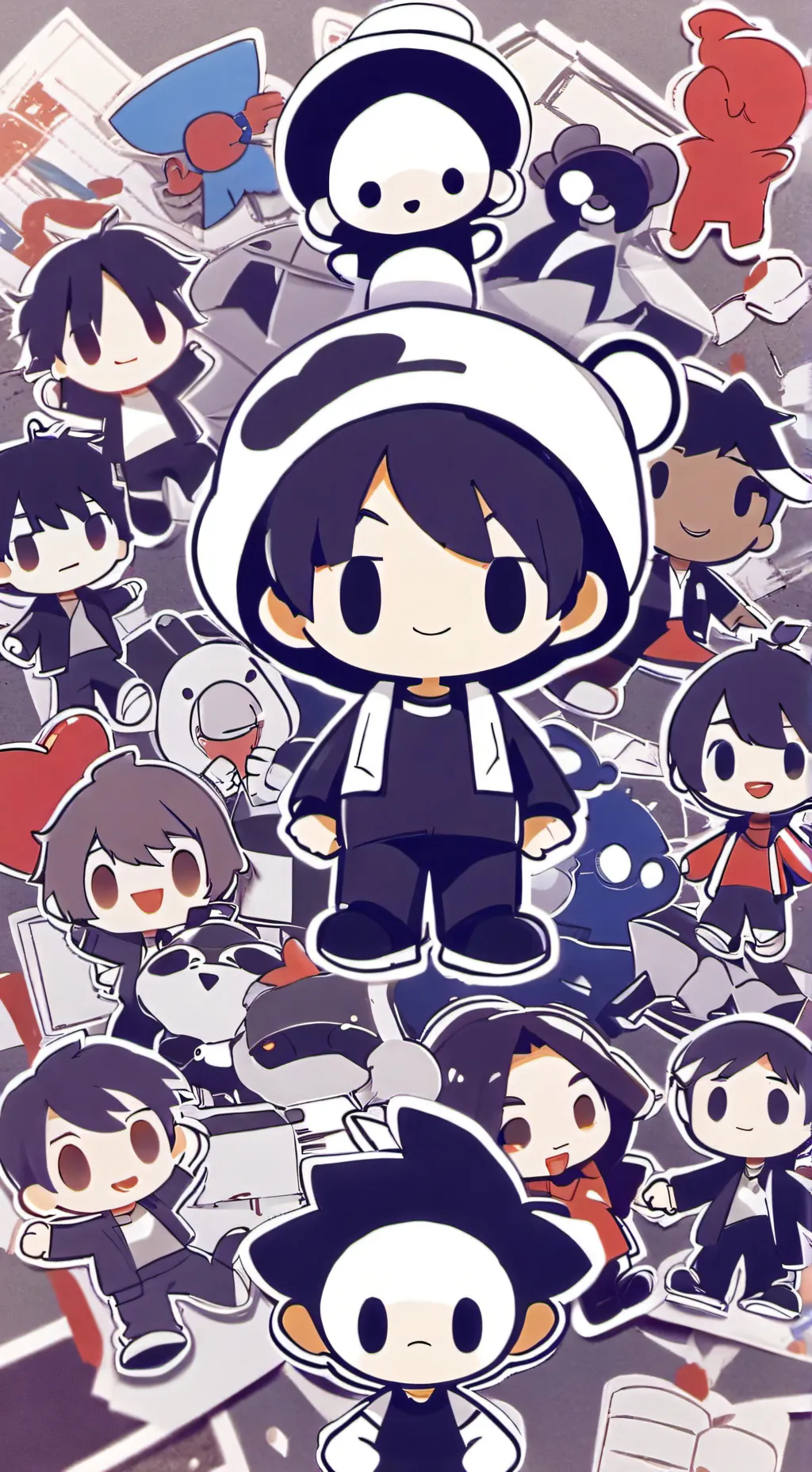 ai character: DW pick me! background