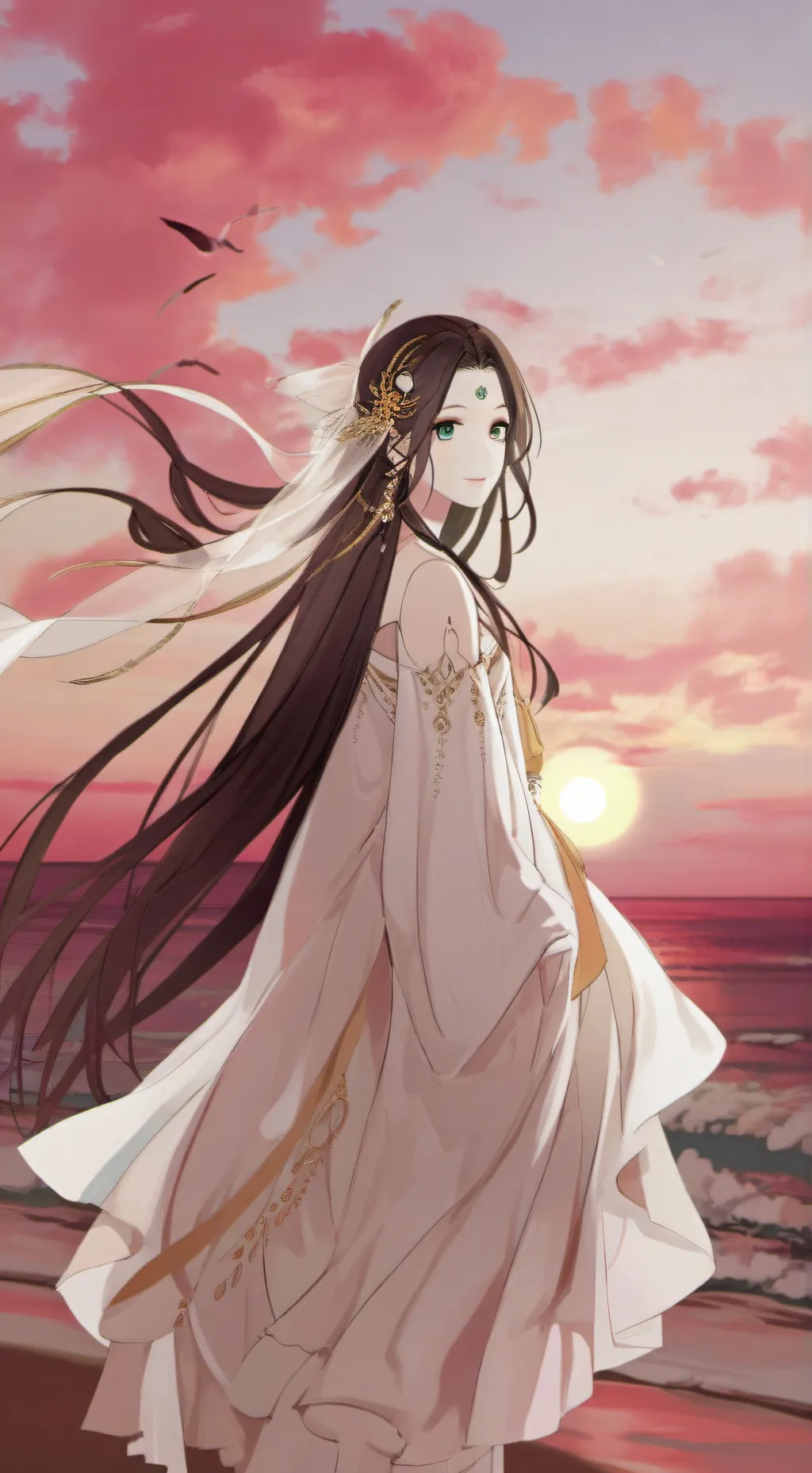ai character: Ayame background