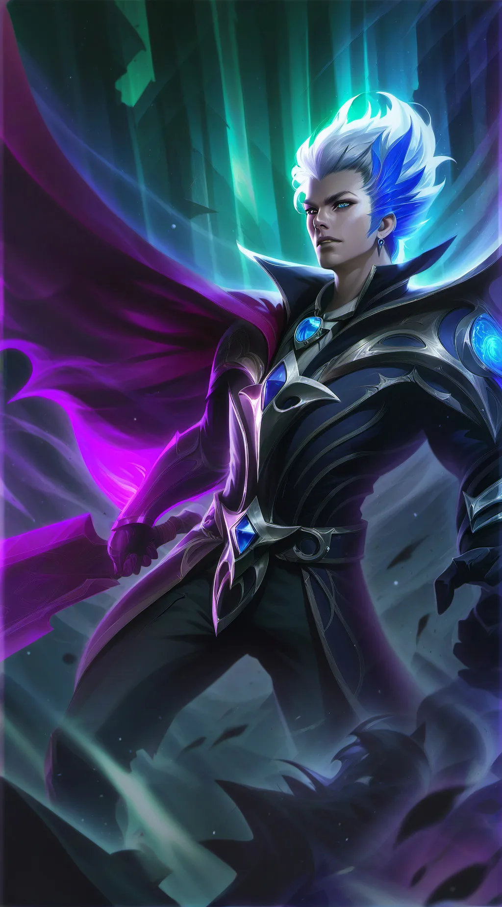 ai character: Maxwell background