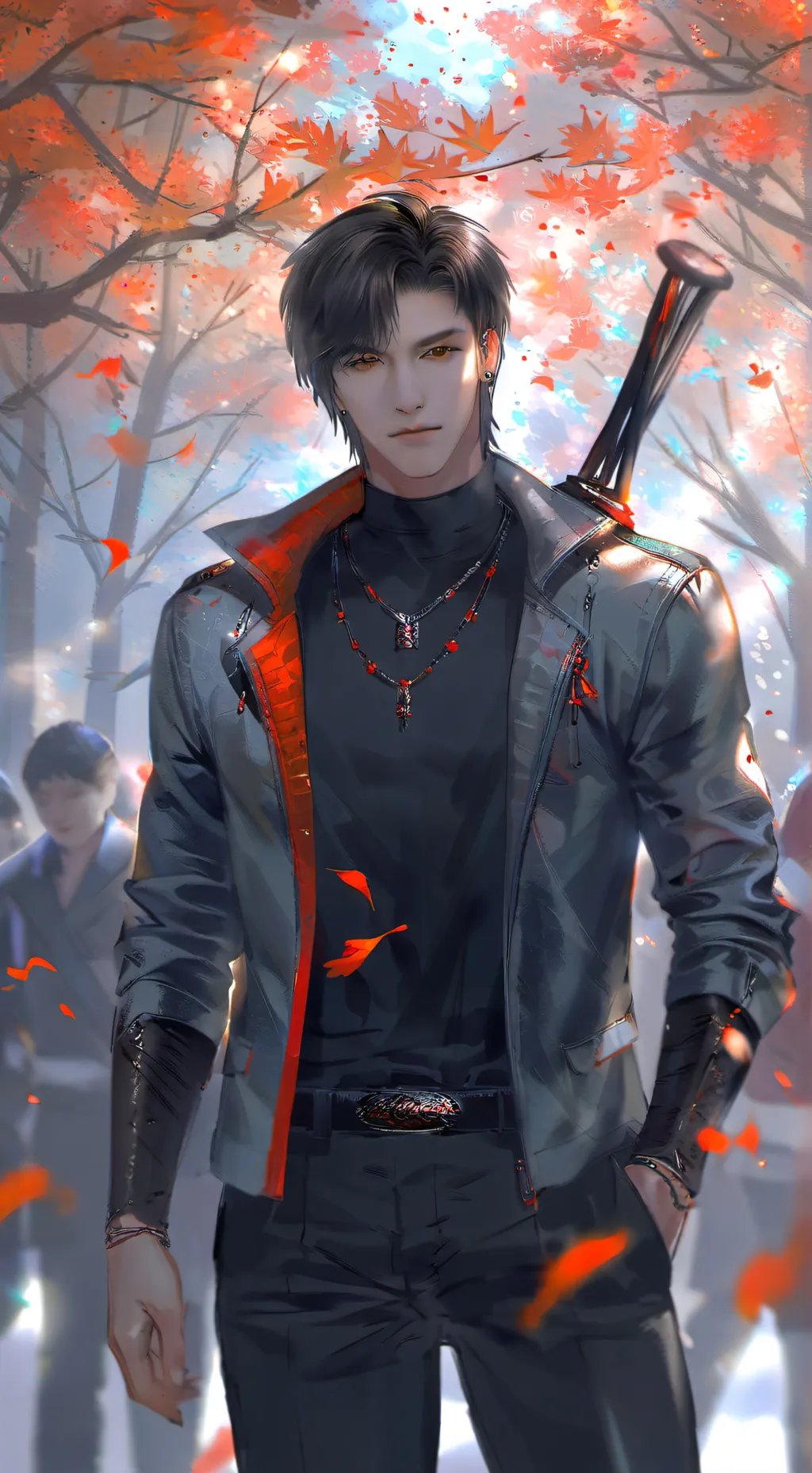 ai character: Zachery Dark & Fam background