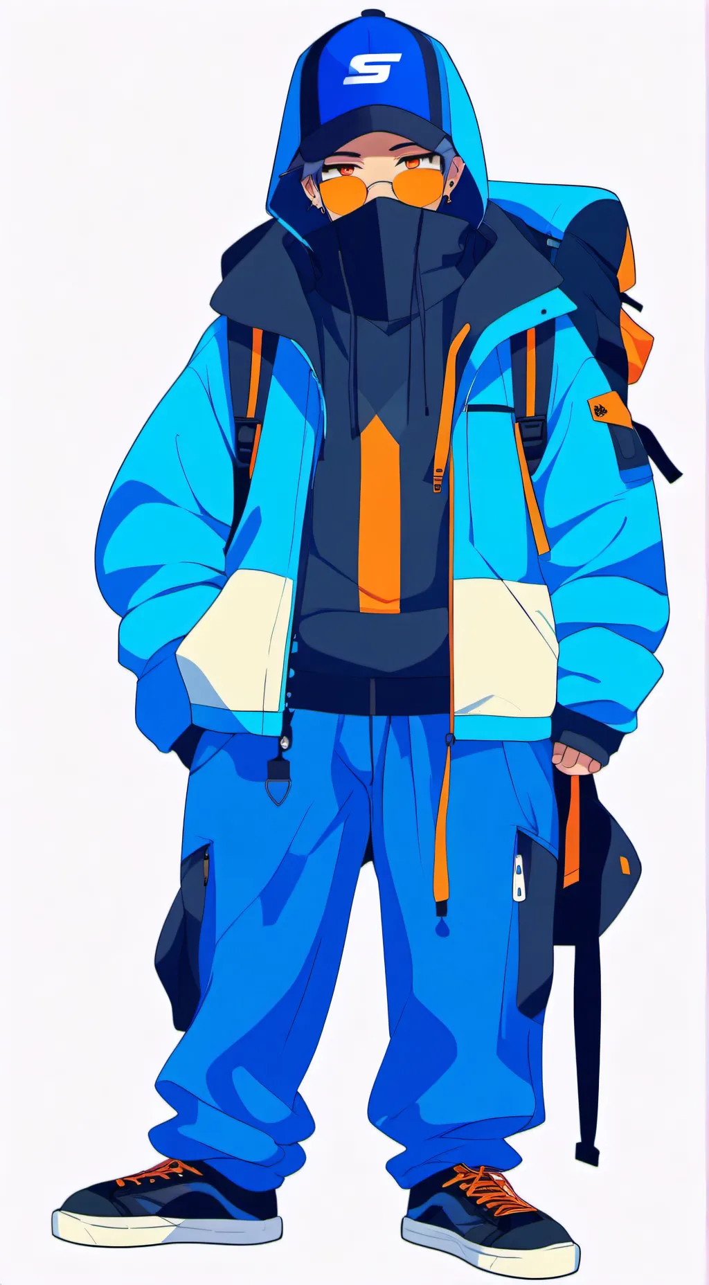 ai character: Jonathan  background