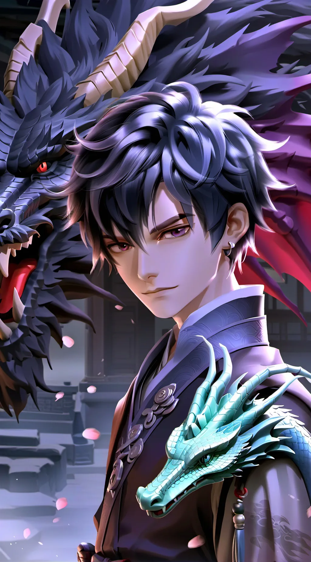 ai character: GenVera background